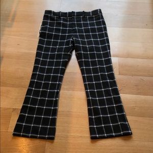 Derek lam plaid cropped trouser